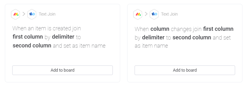 Use Case: You collect both first name and last name separately on you contact form. You want the item name to be the contact’s full name. Use these recipes to set and keep the name updated.